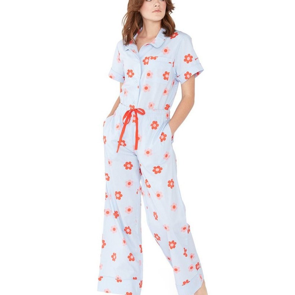 ban.do short sleeve pajama top, s - Picture 3 of 8